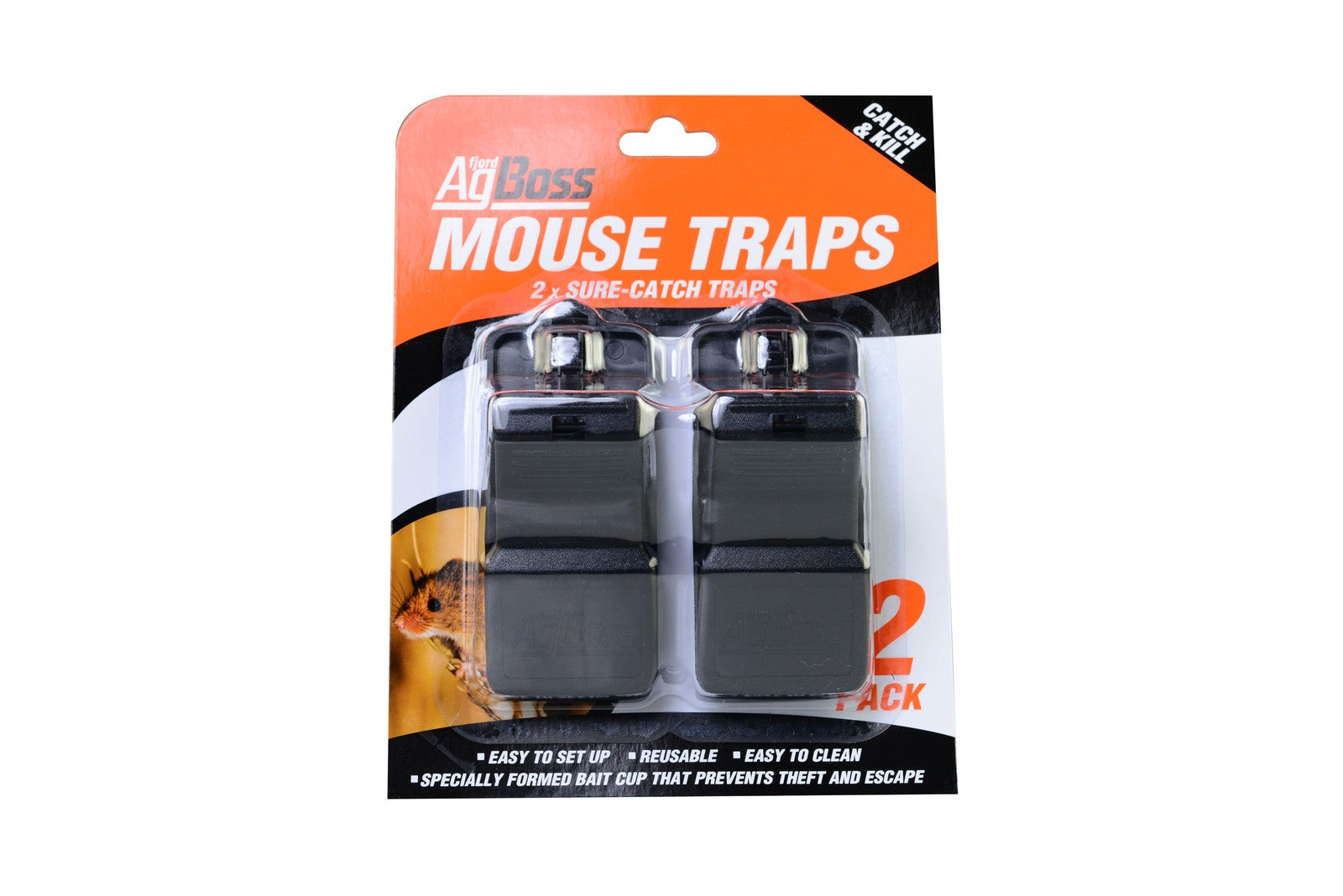 SURE CATCH MOUSE TRAP 2PK