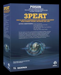 3Peat Triple Active Combo 1lt BP