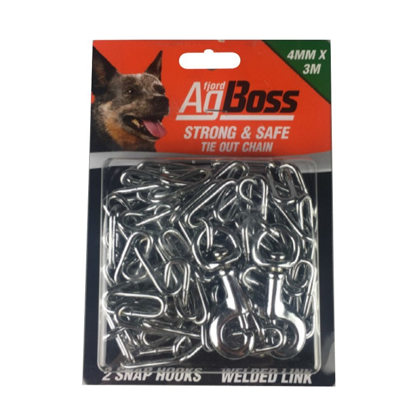 TIE OUT CHAIN 3MM X 3MT