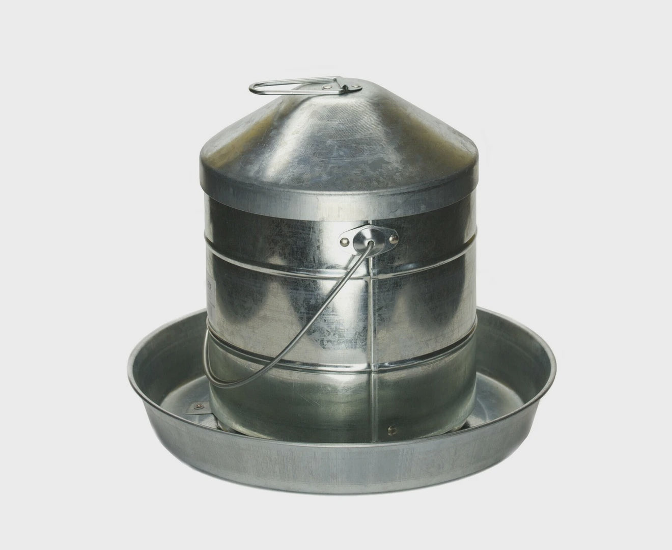 STAINLESS STEEL POULTRY FEEDER 9KG
