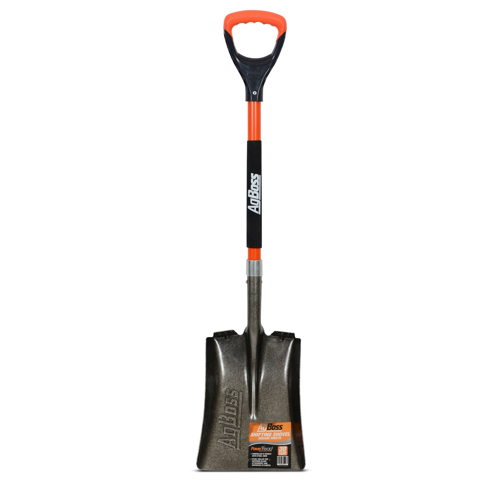 POST HOLE SHOVEL SQUARE D HANDLE AGBOSS