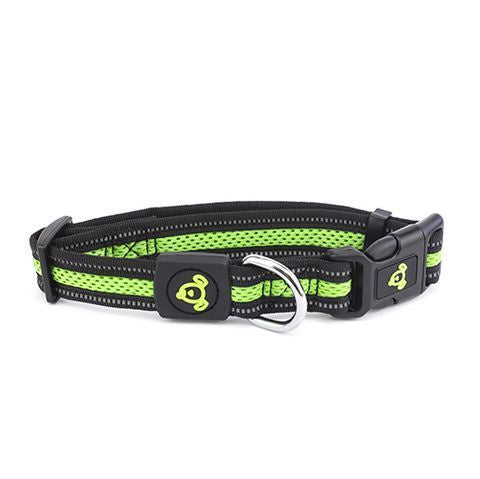 COLLAR MESH SMALL DBL LAYER RFL GREEN