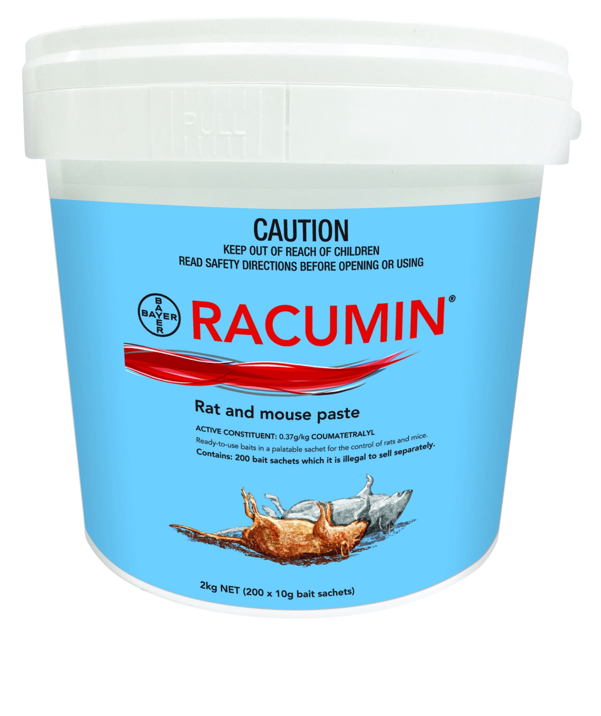 RACUMIN RAT & MOUSE PASTE 2KG
