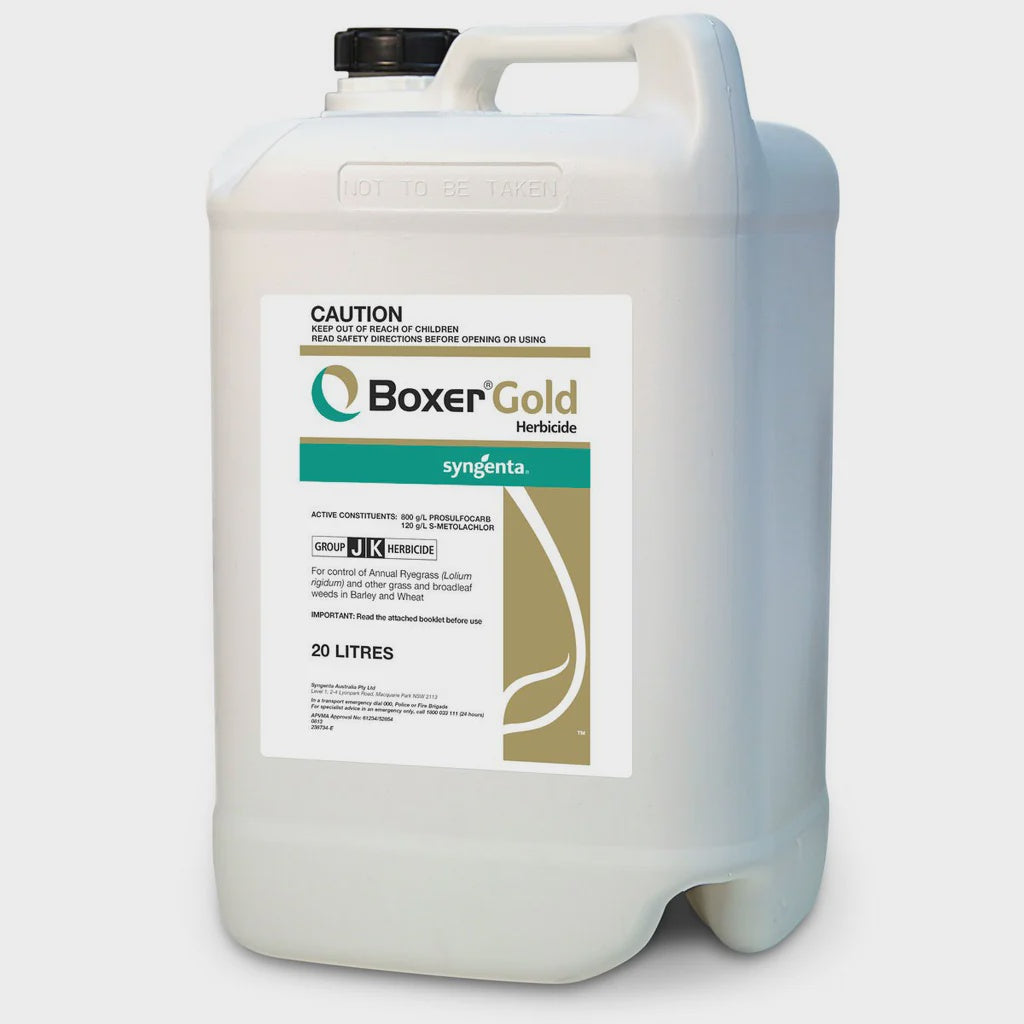boxer herbicide label BOXER GOLD 20LT | Blairs Produce