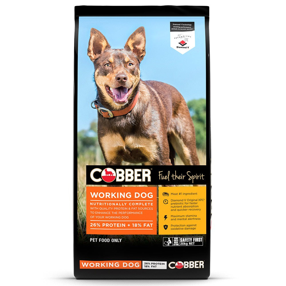 COBBER WORKING DOG FOOD 20KG