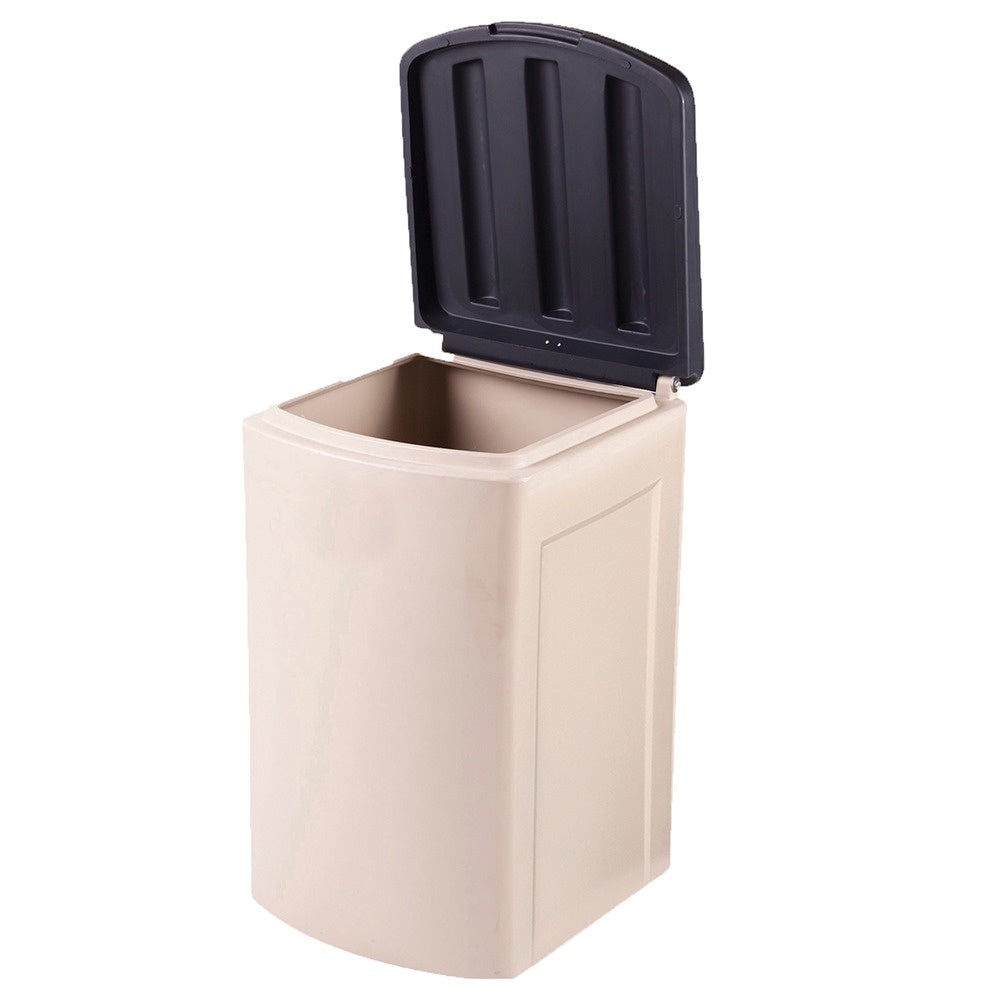 FEED STORAGE BIN 200L/HINGED LID