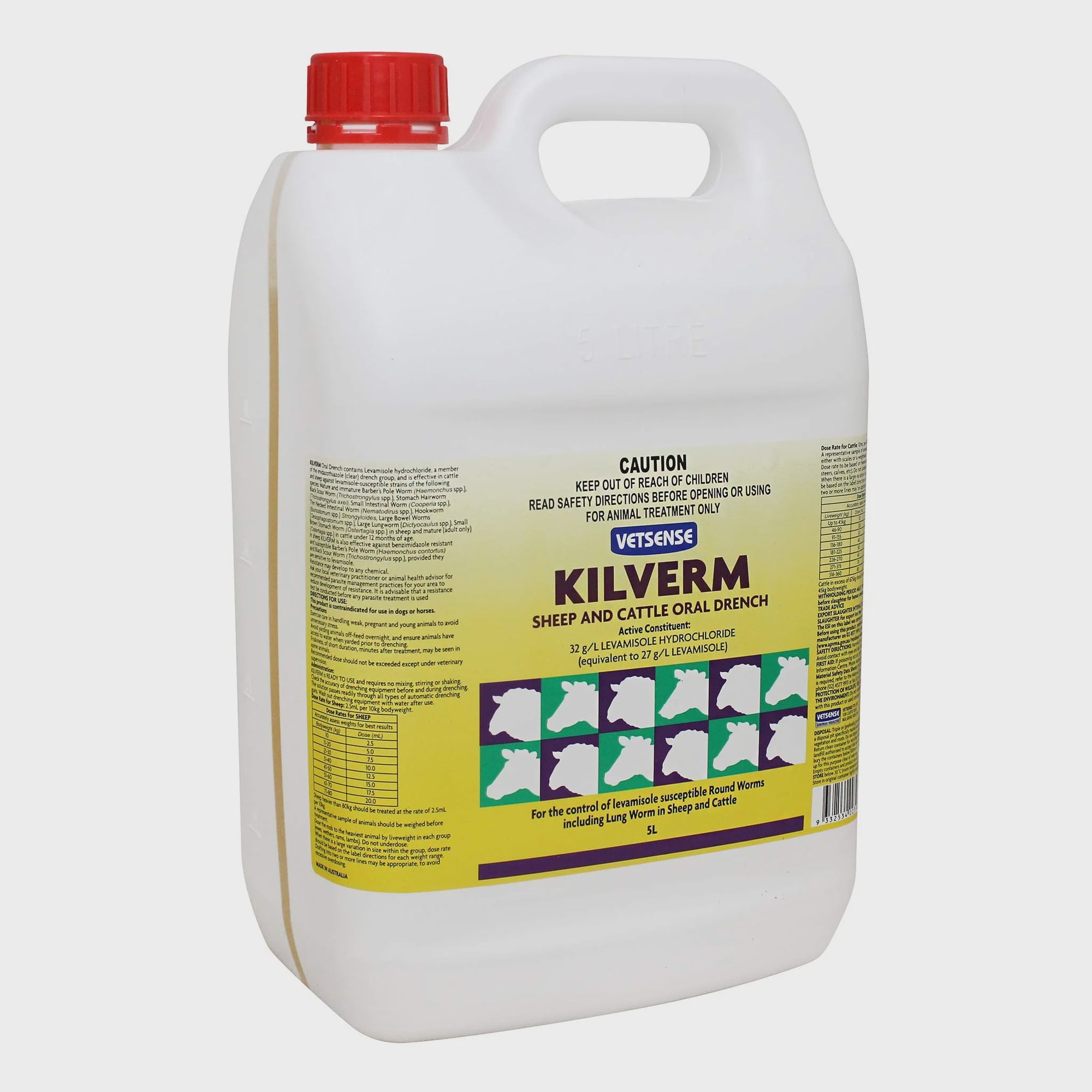 KILVERM SHEEP & CATTLE 5L
