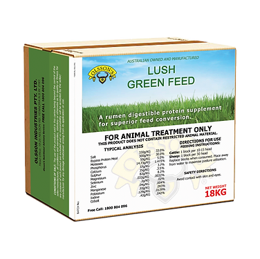 LUSH GREEN FEED BLOCK 18KG