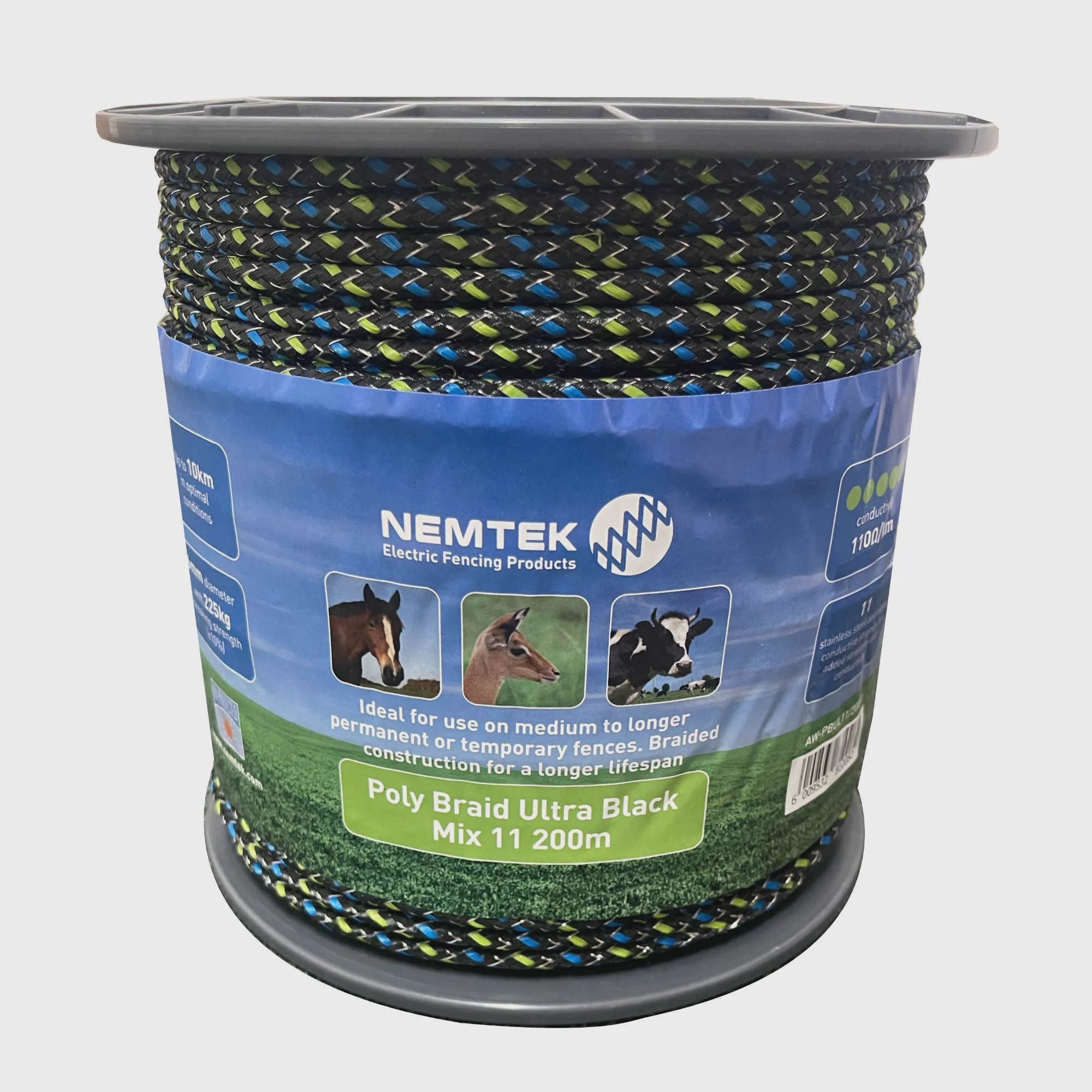 POLY BRAID ULTRA 6MM MIX 11/200M