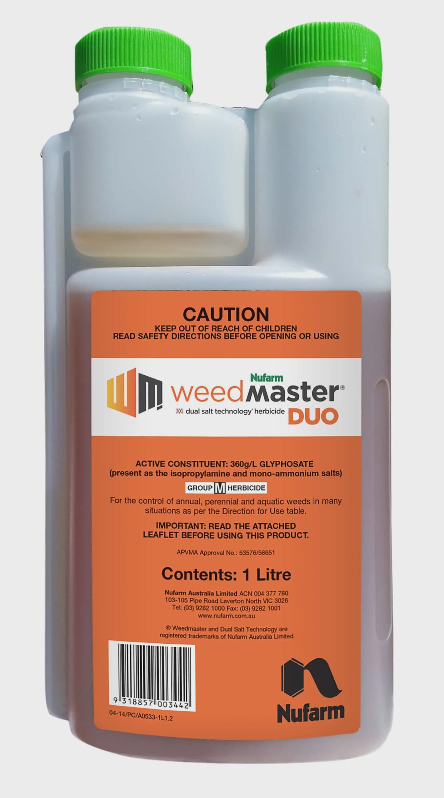 WEEDMASTER DUO 1LT