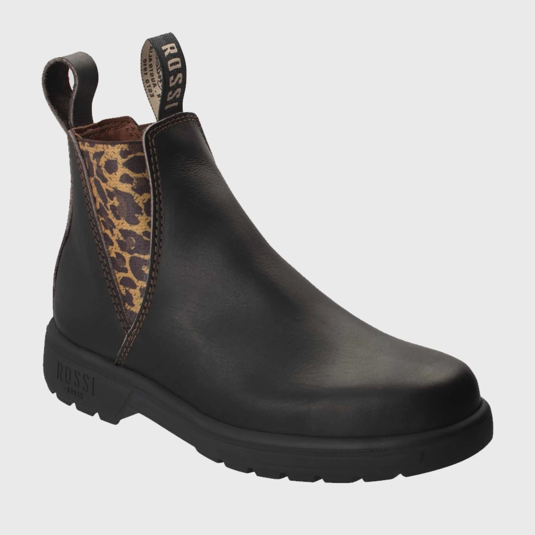 ROSSI BOOT 343 WMN ENDURA LEOPARD SIZE 8.5