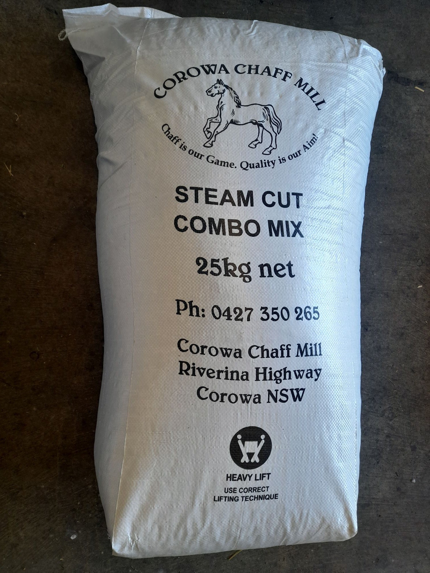 OATEN LUCERNE CHAFF MIX 25KG (COMBO)