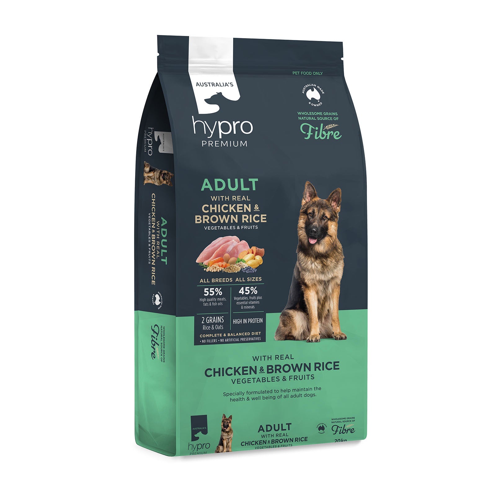 HYPRO ADULT CHICKEN AND BROWN RICE 2.5KG