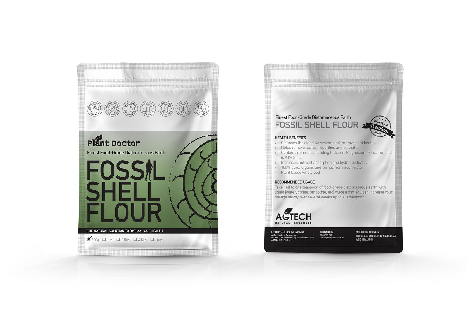 FOSSIL SHELL FLOUR 800GM