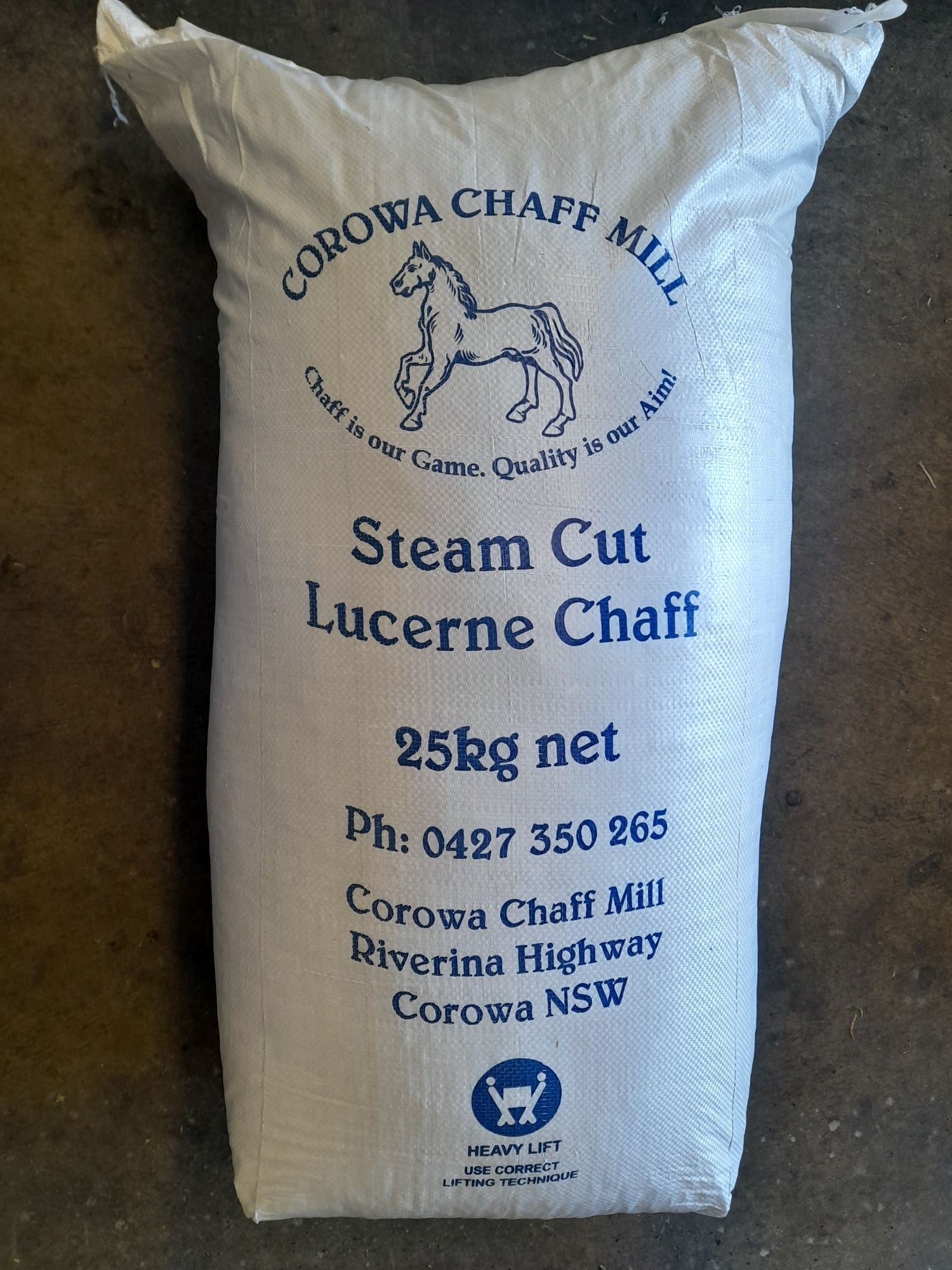 CHAFF LUCERNE 25KG