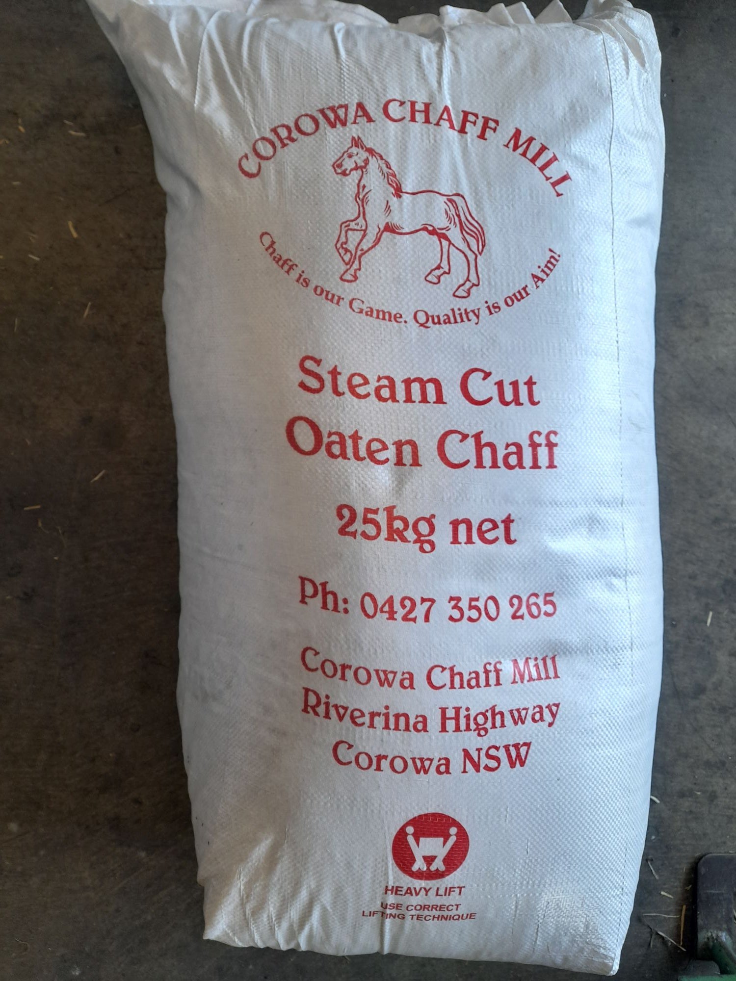 CHAFF OATEN 25KG