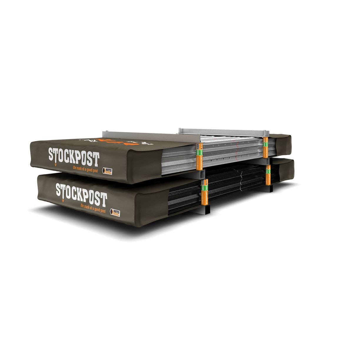 STOCKPOST UTEPACK GALV 165CM (5'6")
