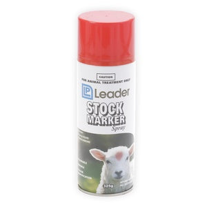 STOCKMARKER SPRAY RED 325G