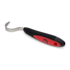 HOOF PICK RED/BLACK