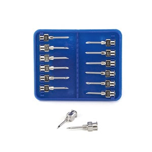 LUER NEEDLES 18G X 1/2IN 12PK BAINBRIDGE