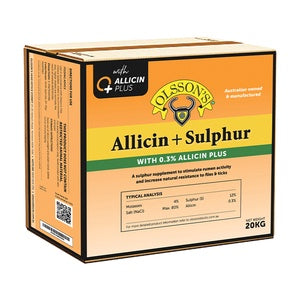HI SULPHUR 16% + ALLICIN 20KG OLSSON