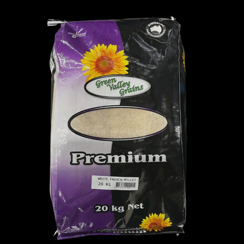 GREEN VALLEY WHITE FRENCH MILLET 20KG