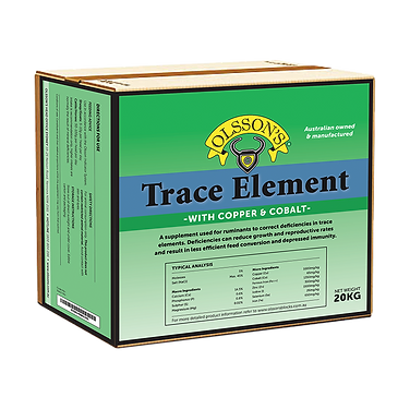 TRACE ELEMENT COPPER + COBALT 20KG OLSSON