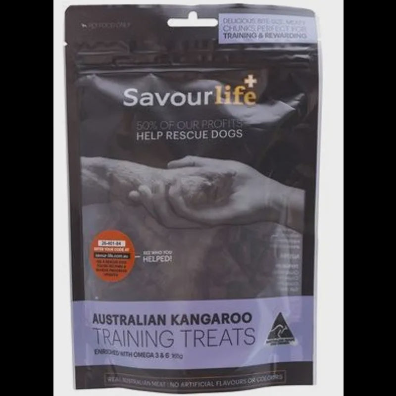 SAVOURLIFE AUSTRALIAN KANGAROO TRAINING TREATS 165G