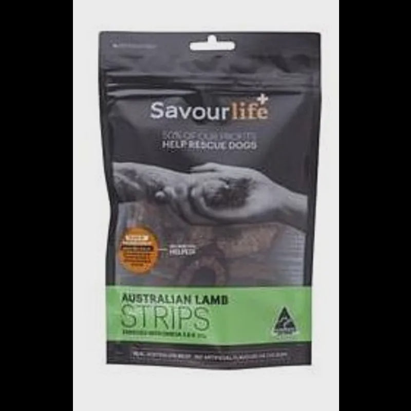 SAVOURLIFE AUSTRALIAN LAMB STRIPS 165G