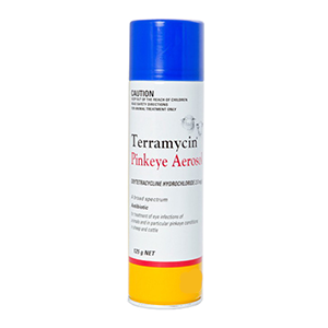 TERRAMYCIN PINKEYE AEROSOL 125GM
