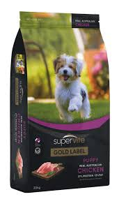 SUPERVITE GOLD LABEL PUPPY CHICKEN 20KG